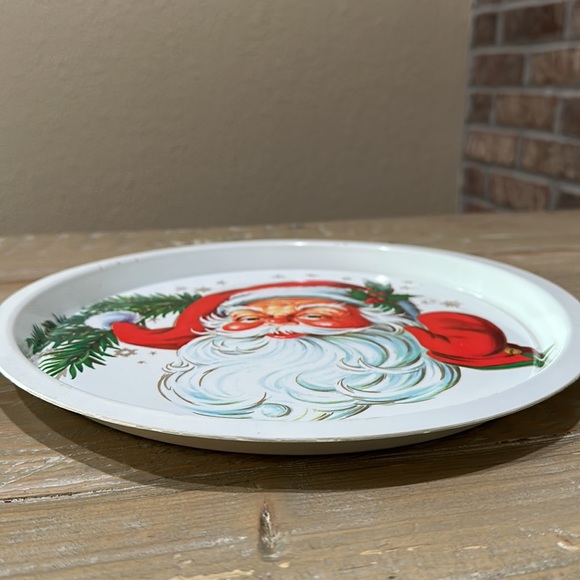 Vintage Santa Serving Plate - Picture 5 of 6